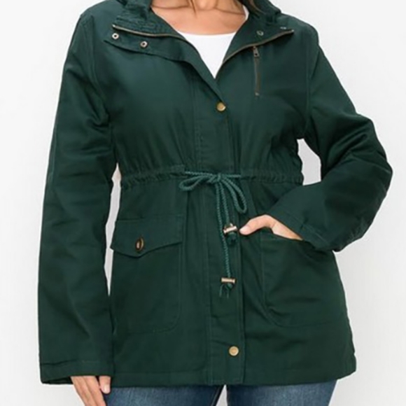 GREEN IS GOOD❣️NEW Hunter Green Women's Winter Jacket - Picture 2 of 6